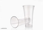 6 Pcs Round Long Unbreakable Transparent glass set