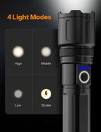 High Power Torch Light Flashlight