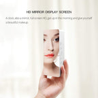 Digital Alarm Clock LED Mirror Display with Temperature Date & Sensor