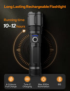 High Power Torch Light Flashlight