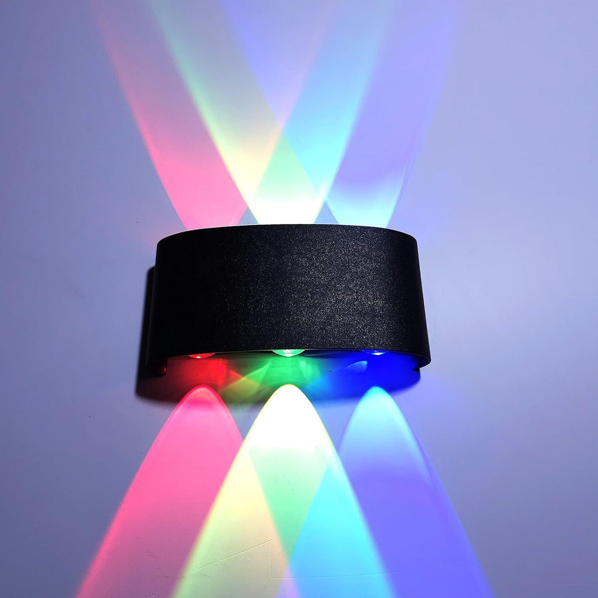 6 Way RGB LED Wall Light