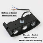 6 Way RGB LED Wall Light