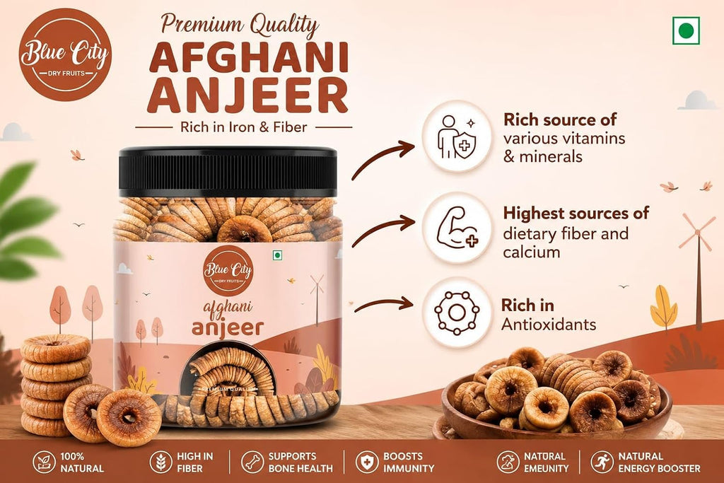 Premium Dried Afghani Anjeer 1kg