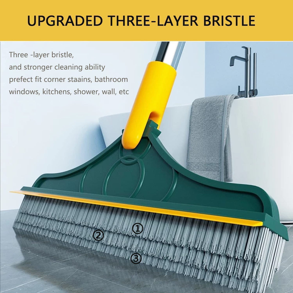 2-in-1 Bathroom Cleaning Brush